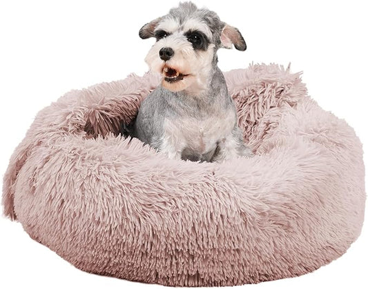 suddus Calming Dog Bed with Blanket Attached 26"