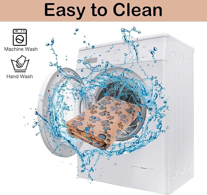 Dono 1 Pack 2 Dog Blankets Soft Fluffy