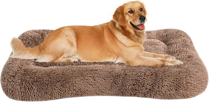 Coohom Deluxe Plush Dog Bed Pet Cushion Crate Mat