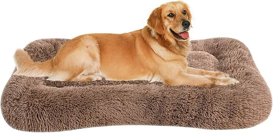 Coohom Deluxe Plush Dog Bed Pet Cushion Crate Mat