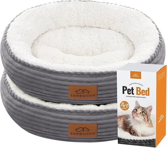 Cat Bed 20In Dog 2 Pack)