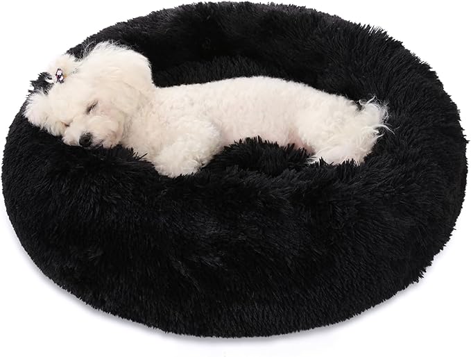 Dog Bed Calming Dog Beds for Small Medium Large Dogs Bed(20"/27"/35") (Small,