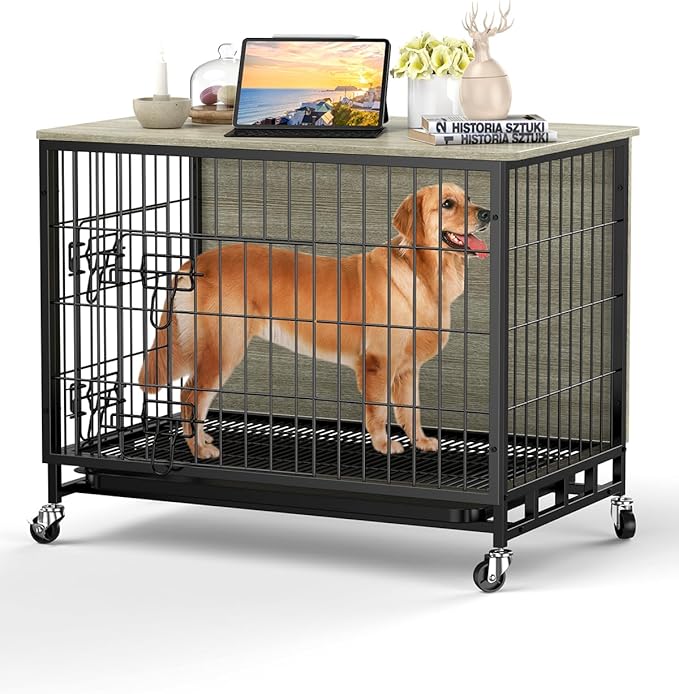 Dog Crate Furniture 2024 and 38.6" Dog