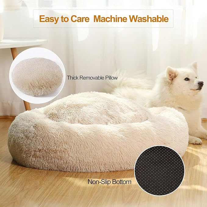 Donut Dog Beds for Medium Dogs
