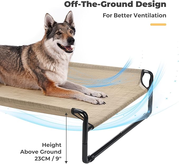Veehoo Original Cooling Elevated Dog Bed