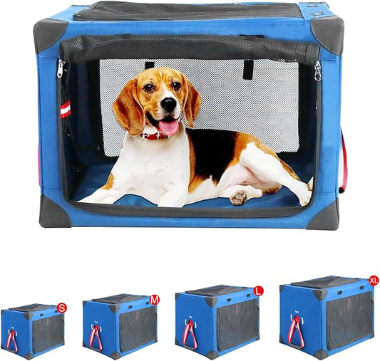Collapsible Soft Dog Crate 25.6 x 17.7 Inch