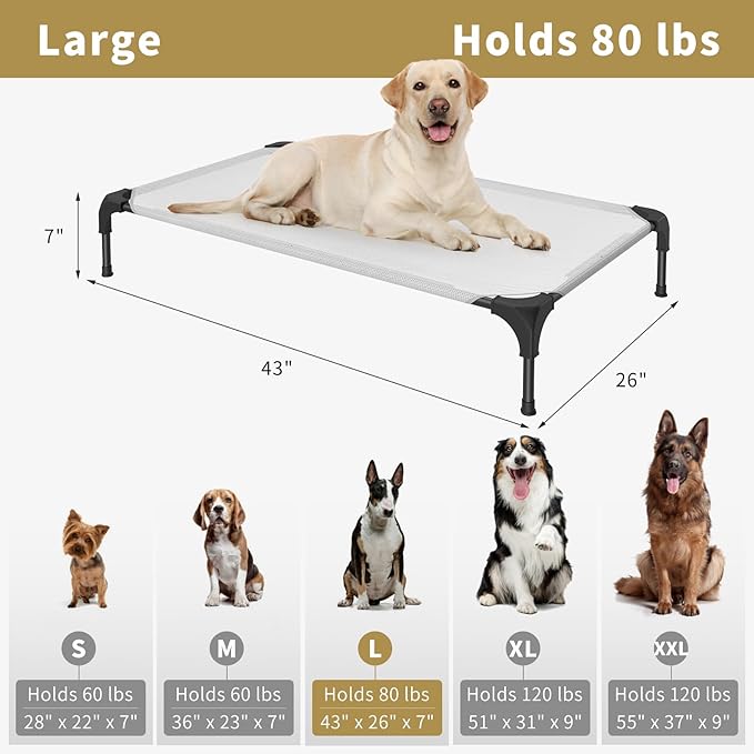 Cooling Elevated Dog Bed