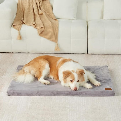 Memory Foam Dog Crate Pad 42-inch Dog