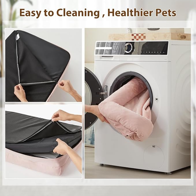 BFPETHOME Orthopedic Dog Beds for Medium Dogs