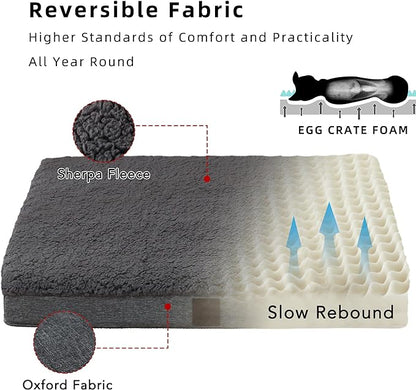 DaysU Dog Bed for Small Dogs 20 lbs, 30x20x3in