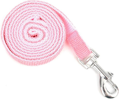 Zunea No Pull Dog Harness and Leash Set for Small Sized Dogs Adjustable Reflective Puppy Boy Girl Vest Harnesses Soft Corduroy Mesh Padded Step-in Cat Harness for Pet Chihuahua Pink S