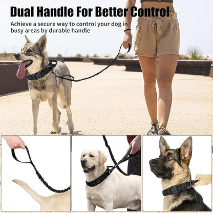 Tactical Dog Collar Leash Set