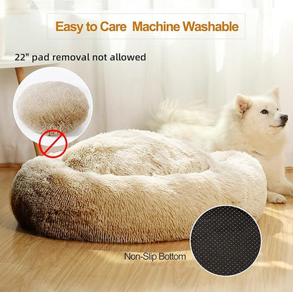 JEMA Calming Small Dog Beds for Small Dogs 22 Inch