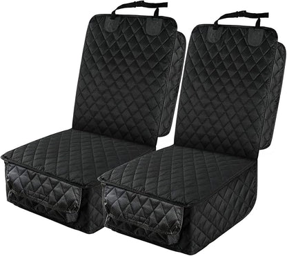 PETICON Waterproof Front Seat Car Cover 2 Pack