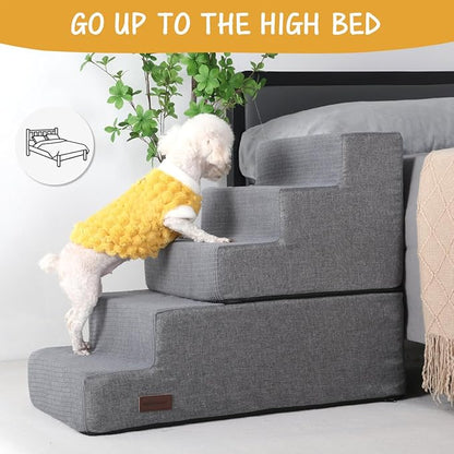 Dog Stairs for High Bed 5 Steps