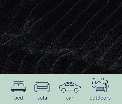 Premium Soft Dog/Cat Waterproof Blanket – Soft Sherpa Fleece 25x30)