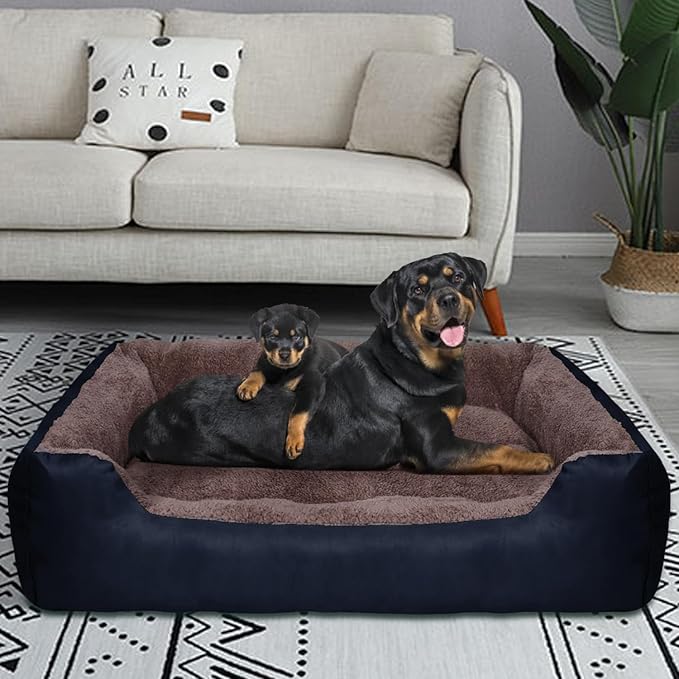 PUPPBUDD Dog Beds for Extra Large Dogs