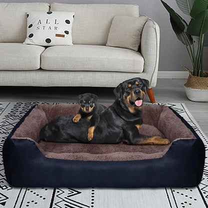 PUPPBUDD Dog Beds for Extra Large Dogs
