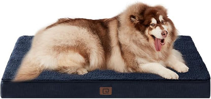 EHEYCIGA Orthopedic XXL Dog Beds for Jumbo Dogs with Removable Washable Cover for Crate 47x29
