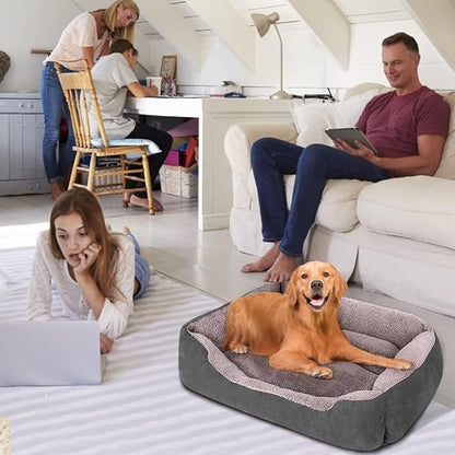 PUPPBUDD Dog Beds for Medium Dogs