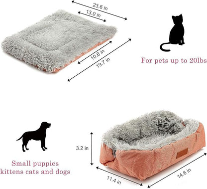 Heated Cat Bed Self Warming 24x20inch
