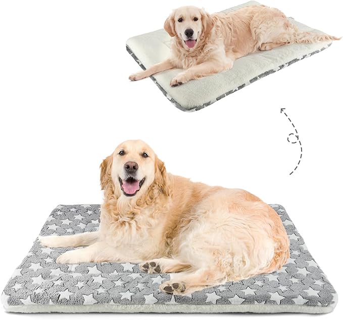 Mora Pets Dog Bed Crate Pad Ultra Soft 41 x 29 inch