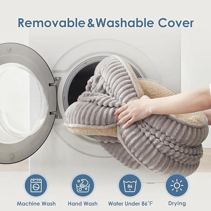 Orthopedic Dog Bed for XXL & Extra Large Dogs 4-Sided Bolster 41 x 30 Inch,