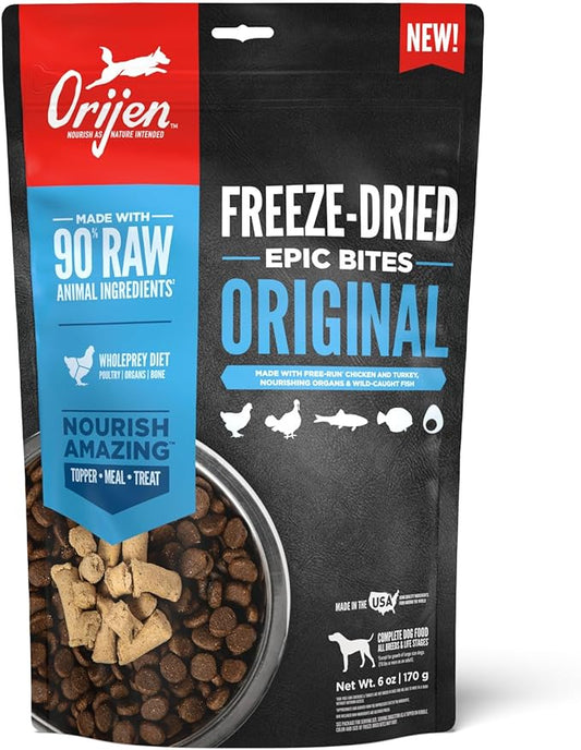 ORIJEN Original Freeze-Dried Epic Bites 6OZ