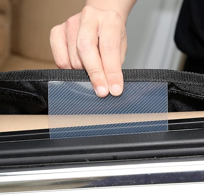 BECROWMUS 2 Packs Dog Car Door Protector-Waterproof Pet Car Door Cover Anti Scratch Vehicle Door Protector