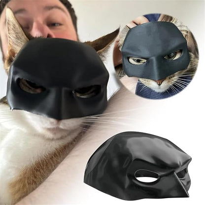 Cat Bat Cosplay Mask Funny Festival Costume Accessory for Cats Pet Clothing Accessory Mask for All Types of Cats(Medium)