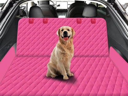 GXT Dog Back Seat Cover Protector for Cars SUV and Trucks with Mesh Window