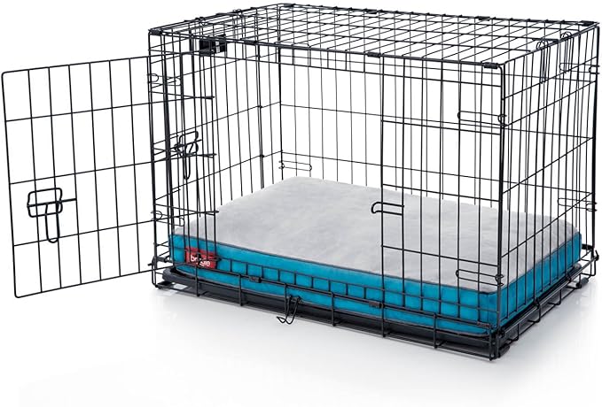 BRINDLE Teal Shredded Memory Foam Pet Bed