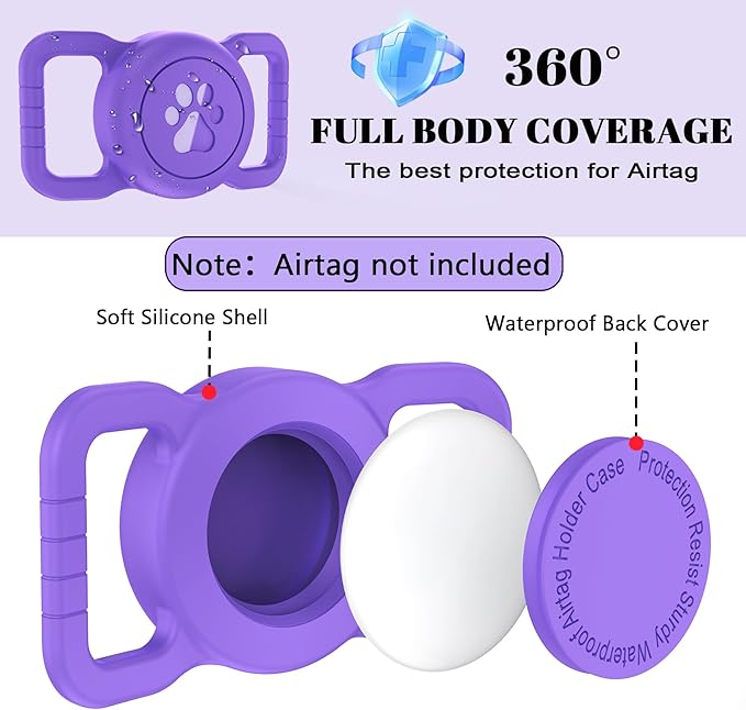 SANKALA Airtag Dog Collar Holder [1 Pack]