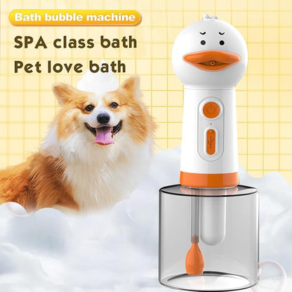 Electric Dog Cleaning Foam Machine Sprayer 9 in 3.2 in 3.2in 350ml 1200mAh Ultra IPX7 Waterproof