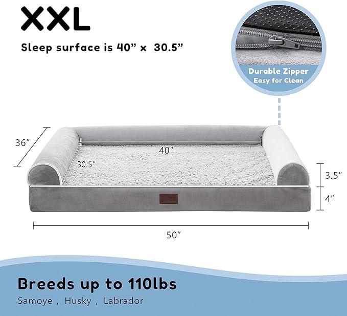 Orthopedic Dog Beds for Large Dogs