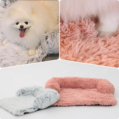 Warm Small Dog Bed Protect Sofa Calming Large