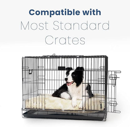 Washable Dog Bed Deluxe Breeds.35 * 23",Khaki