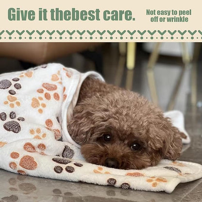 5 Pcs Pet Blankets 30"X20" Puppy