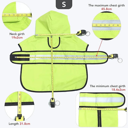 Waterproof Puppy Rain Jacket