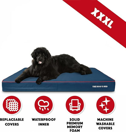 The Dog’s Bed Orthopedic Memory Foam Dog Bed 64x44, Pain
