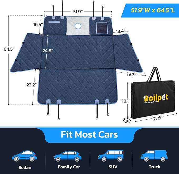 Back Seat Extender for Dogs