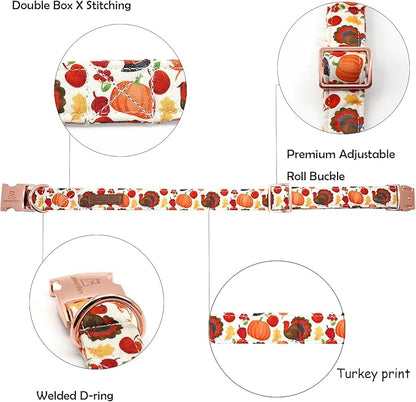 Lionheart glory Turkey Dog Collar Thanksgiving Dog Collar