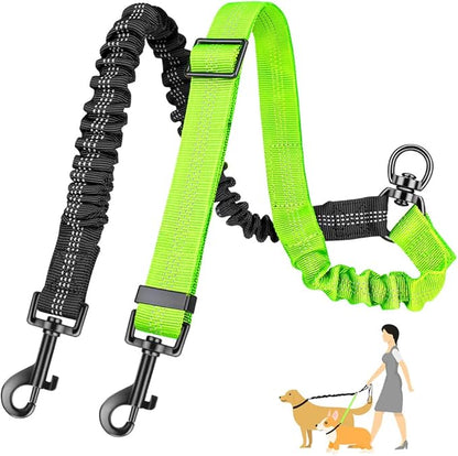 Two Dog Lead 2 in 1 Upgraded