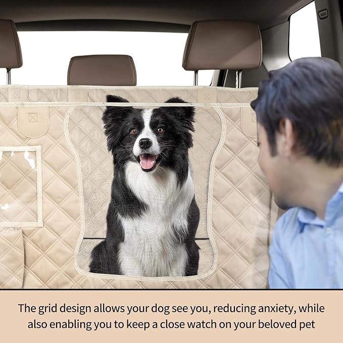 Dog Car Seat Cover for Back Seat Car Hammock