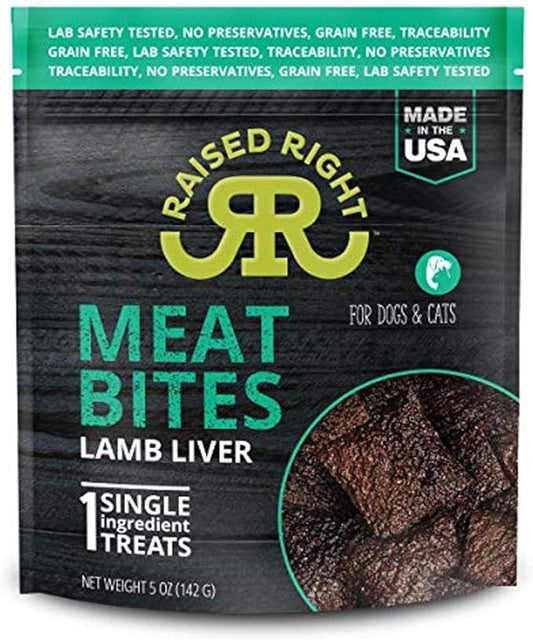 Raised Right Lamb Meat Bites 5 oz.