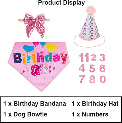 ADOGGYGO Dog Birthday Party Supplies