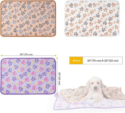 Dono 1 Pack 3 Dog Blankets for Small Dogs