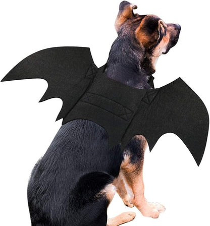 Rypet Dog Bat Costume - Halloween Pet Costume Bat Wings Cosplay Dog Costume Cat Costume for Party L