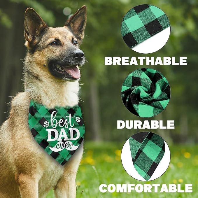 Best Dad Ever Dog Bandana (C11)