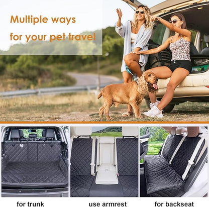Dog Car Seat Cover for Back Seat